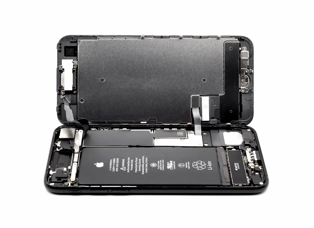 An original Apple iPhone battery