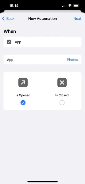 Create automation to seperate iPhone camera photos