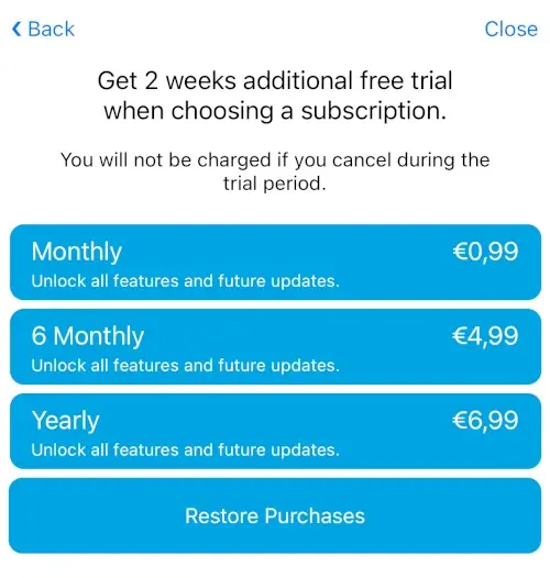 FileBrowser application pricing